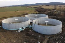 Galeria budowy biogazowni w Odrzechowej postępy w lutym 2014